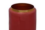Vase Art Deco - Type H Fer - Corail - Hauteur : 30 cm