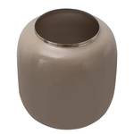 Vase Art Deco - Type E Fer - Taupe - Hauteur : 20 cm