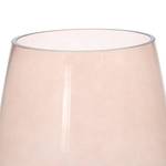 Glazen vaas Saigon type B glas/ijzer - Roze