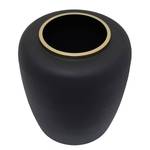 Vase Art Deco Typ A Eisen - Schwarz / Gold