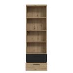 Open kast Coruia Artisan eikenhouten look/zwart