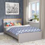 Bedframe Norovo grijs/Catania eikenhouten look