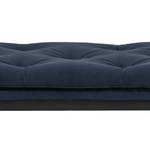 Banc capitonné Magrin Velours Vilda: Bleu nuit