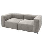 2-Sitzer Sofa Finbo Webstoff Floricia: Grau