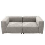 2-Sitzer Sofa Finbo Webstoff Floricia: Grau