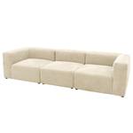 3-Sitzer Sofa Finbo Webstoff Floricia: Beige