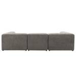 3-Sitzer Sofa Finbo Webstoff Floricia: Grau