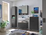 Set di 4 mobili bagno Emporia - 178 cm Opaco nero