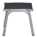 Hocker Tesoro Aluminium - Silber