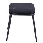 Hocker Yobaya Opener Stahl pulverbeschichtet / Polyester - Schwarz