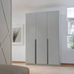 Armadio con ante battenti Cotty Grigio seta - Larghezza: 136 cm