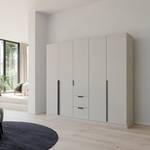 Drehtürenschrank Cotty Seidengrau - Breite: 225 cm