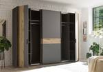 Armoire Ramke Graphite / Imitation chêne viking