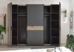 Armoire Ramke Graphite / Imitation chêne viking