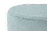 Hocker Nona Typ A Edelstahl - Polyester - Hellblau