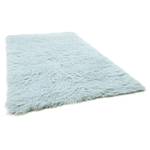 Tapis Fluffy Laine vierge - Bleu clair - 80 x 160 cm