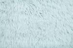 Tapis Fluffy Laine vierge - Bleu clair - 80 x 160 cm