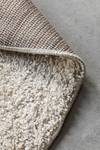 Hochflorteppich Soft Twist rund Polypropylen / Jute - Creme - Durchmesser: 100 cm