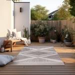 In-/Outdoorteppich Rhombus Polypropylen - Beige - 200 x 290 cm