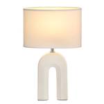 Tafellamp Glow Of Purity keramiek - beige - 1 lichtbron