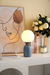 Lampe Glowing Charm Céramique - 1 ampoule - Bleu clair