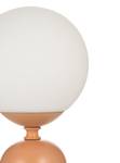 Lampada da tavolo Glowing Charm Ceramica - 1 punto luce - Rosa salmone