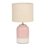 Lampada da tavolo Sandy Glow Ceramica - 1 punto luce - Rosa