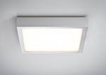 LED-Deckenleuchte Lunar Aluminium - 1-flammig - Chrom - 23 x 3.8 cm