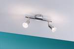 Lampada da soffitto Spotlight Carolina Metallo - Cromo - 2 punti luce