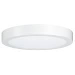 LED-Deckenleuchte Lunar Rund Aluminium - 1-flammig - Weiß - Durchmesser: 30 cm