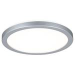 Plafonnier Atria Shine rond Matière plastique - 1 ampoule - Chrome - Blanc chaud - Blanc neutre