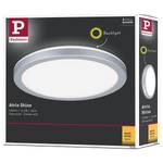 Plafondlamp Atria Shine Rond kunststof - 1 lichtbron - Chrome - Warm wit - Universeel wit