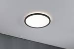 Plafondlamp Atria Shine Rond kunststof - 1 lichtbron - Zwart - Warm wit