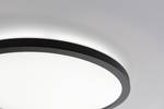 Lampada da soffitto Atria Shine rotondo Materiale plastico - 1 punti luce - Nero - Bianco caldo