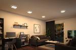 Lampada da soffitto Atria Shine Materiale plastico - 1 punti luce - Nero - Bianco caldo - Bianco universale