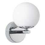 Wandlamp Gove opaalglas/chroom - 1 lichtbron - Chrome