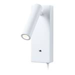 Wandlamp Hulda aluminium - 1 lichtbron - Wit