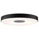 Plafondlamp Puric Pane aluminium - zwart - 1 lichtbronnen