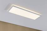 Plafondlamp Atria Shine Panel aluminium - wit - 1 lichtbron - Warm wit
