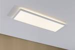 Lampada da soffitto Atria Shine Panel Metallo - Bianco - 1 punto luce - Bianco caldo