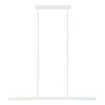 Hanglamp Lento aluminium/kunststof - 1 lichtbron - Wit