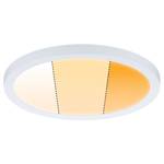 Plafondlamp Areo 3-Step-Dim Rond kunststof - 1 lichtbron - Wit - Diameter: 18 cm - Warm wit - Universeel wit