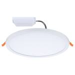 Lampada Areo 3-Step-Dim rotondo Materiale plastico - 1 punti luce - Bianco - Diametro: 23 cm - Bianco caldo - Bianco universale