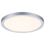 Plafondlamp Areo Rond kunststof - 1 lichtbron - Chrome - Diameter: 18 cm - Warm wit