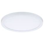 Plafondlamp Areo Rond kunststof - 1 lichtbron - Wit - Diameter: 18 cm - Warm wit