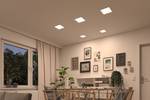 Plafondlamp Areo 3-Step-Dim kunststof - wit - 1 lichtbron - 18 x 2.6 cm - Warm wit - Universeel wit