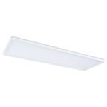 Lampada da soffitto Atria Shine Panel Metallo - Bianco - 1 punto luce - Bianco caldo - Bianco universale