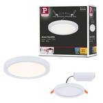 Plafondlamp Areo Rond kunststof - 1 lichtbron - Wit - Diameter: 12 cm - Warm wit