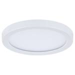 Plafonnier Areo rond Matière plastique - 1 ampoule - Blanc - Diamètre : 12 cm - Blanc chaud - Blanc neutre