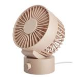 Mini-Ventilator AIR WAVE Kunststoff / Polypropylen / ABS - Rosa